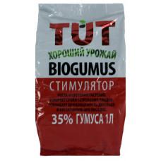 Биогумус TUT хороший урожай гранулы ЭКОСС -35 (1 л)